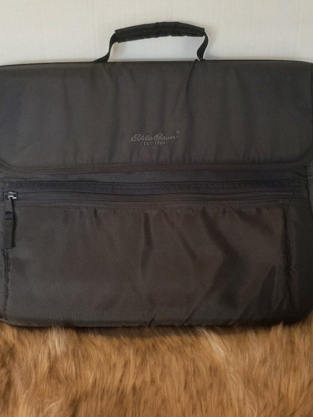 Eddie Bauer Black Messenger/ Laptop Bag